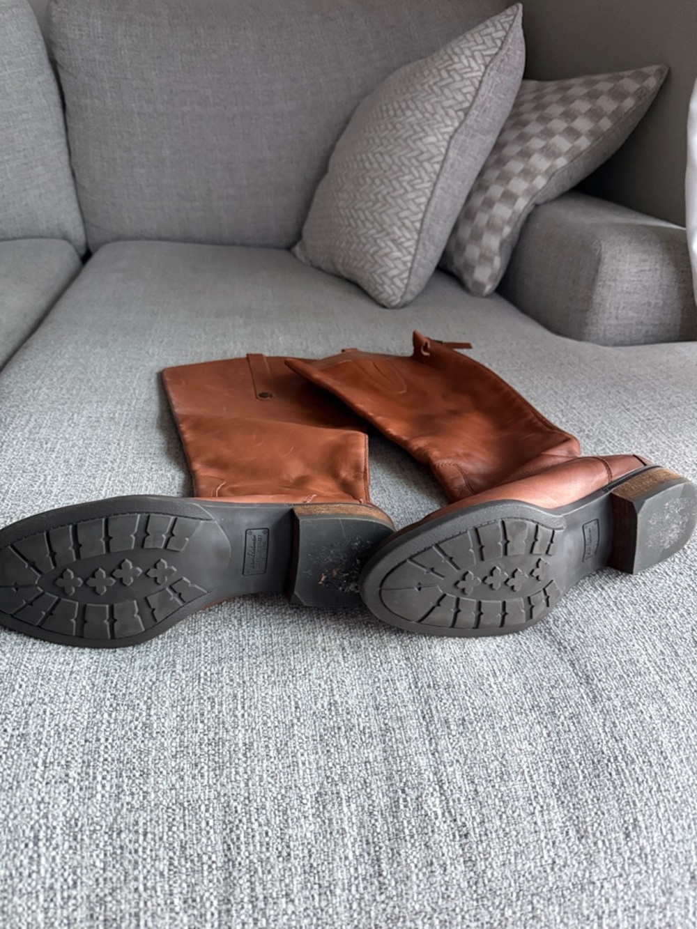 Sam Edelman Riding Boots in Brown - Picture 2 of 4